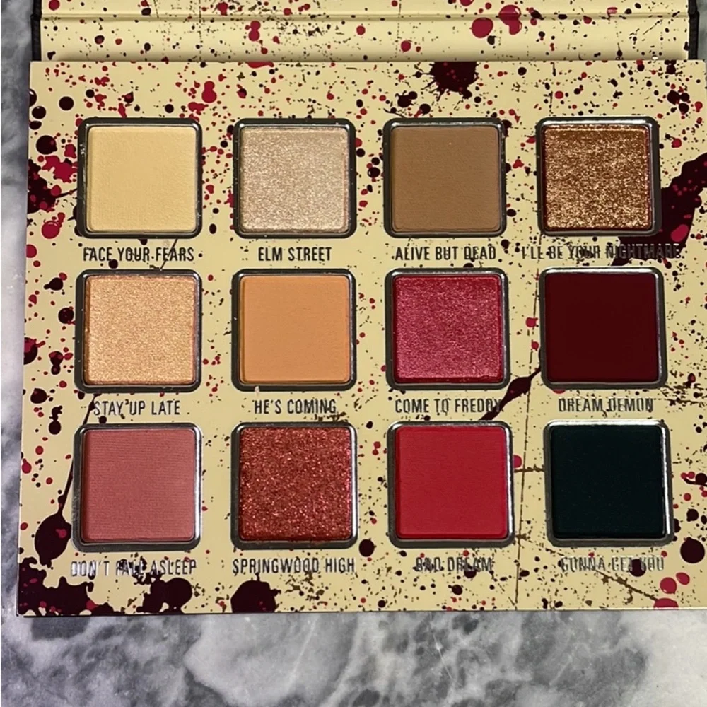 New Kylie Cosmetics Nightmare‎ On Elm StreetStreet Eyeshadow Palette
